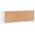 Dulap TV, alb, 102x30x37,5 cm, lemn compozit GartenMobel Dekor