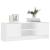 Dulap TV, alb, 102x30x37,5 cm, lemn compozit GartenMobel Dekor