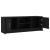 Comodă TV, negru, 102x30x37,5 cm, lemn prelucrat GartenMobel Dekor