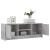 Comodă TV, gri beton, 102x30x37,5 cm, lemn prelucrat GartenMobel Dekor