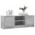 Comodă TV, gri beton, 102x30x37,5 cm, lemn prelucrat GartenMobel Dekor