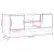 Dulap TV, gri sonoma, 102x30x37,5 cm, lemn prelucrat GartenMobel Dekor