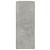 Servantă, gri beton, 91x29,5x75 cm, lemn prelucrat GartenMobel Dekor