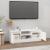 Comodă TV cu ușă, alb, 102x30x36 cm GartenMobel Dekor
