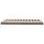 Cadru de pat Small Double, gri, 120x190 cm, lemn masiv de pin GartenMobel Dekor