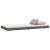 Cadru de pat, gri, 75x190 cm, lemn masiv de pin GartenMobel Dekor
