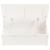 Cutie de depozitare, alb, 110x50x45,5 cm, lemn masiv de pin GartenMobel Dekor
