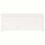 Cutie de depozitare, alb, 110x50x45,5 cm, lemn masiv de pin GartenMobel Dekor