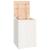 Cutie de rufe, alb, 44x44x66 cm, lemn masiv de pin GartenMobel Dekor