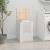 Cutie de rufe, alb, 44x44x66 cm, lemn masiv de pin GartenMobel Dekor