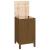 Cutie de rufe, maro miere, 44x44x76 cm, lemn masiv de pin GartenMobel Dekor