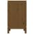 Cutie de rufe, maro miere, 44x44x76 cm, lemn masiv de pin GartenMobel Dekor