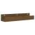 Rafturi de perete 2 buc. maro miere 50x12x9 cm lemn masiv pin GartenMobel Dekor