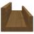 Rafturi de perete 2 buc. maro miere 80x12x9 cm lemn masiv pin GartenMobel Dekor