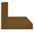 Rafturi de perete 2 buc. maro miere 80x11x9 cm lemn masiv pin GartenMobel Dekor