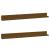 Rafturi de perete 2 buc. maro miere 110x11x9 cm lemn masiv pin GartenMobel Dekor