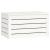 Cutie de depozitare, alb, 59,5x36,5x33 cm, lemn masiv de pin GartenMobel Dekor