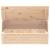 Cutie de depozitare, 89x36,5x33 cm, lemn masiv de pin GartenMobel Dekor