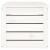 Cutie de depozitare, alb, 109x36,5x33 cm, lemn masiv de pin GartenMobel Dekor