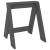 Scaune, 2 buc., gri, 40x40x45 cm, lemn masiv de pin GartenMobel Dekor