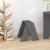 Scaune, 2 buc., gri, 40x40x45 cm, lemn masiv de pin GartenMobel Dekor