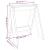 Scaune, 2 buc., maro miere, 40x40x45 cm, lemn masiv de pin GartenMobel Dekor