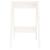 Scaune, 2 buc., alb, 40x40x60 cm, lemn masiv de pin GartenMobel Dekor