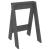 Scaune, 2 buc., gri, 40x40x60 cm, lemn masiv de pin GartenMobel Dekor