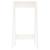 Scaune, 2 buc., alb, 40x40x75 cm, lemn masiv de pin GartenMobel Dekor