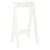 Scaune, 2 buc., alb, 40x40x75 cm, lemn masiv de pin GartenMobel Dekor