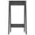 Scaune, 2 buc., gri, 40x40x75 cm, lemn masiv de pin GartenMobel Dekor