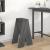 Scaune, 2 buc., gri, 40x40x75 cm, lemn masiv de pin GartenMobel Dekor