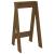 Scaune, 2 buc., maro miere, 40x40x75 cm, lemn masiv de pin GartenMobel Dekor