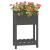 Jardinieră cu raft, gri, 54x34,5x81 cm, lemn masiv de pin GartenMobel Dekor