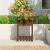 Jardinieră cu raft, maro miere, 54x34,5x81 cm, lemn masiv pin GartenMobel Dekor