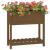 Jardinieră cu raft, maro miere, 82,5x34,5x81 cm, lemn masiv pin GartenMobel Dekor