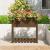 Jardinieră cu raft, maro miere, 82,5x34,5x81 cm, lemn masiv pin GartenMobel Dekor