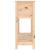 Jardinieră cu raft, 111,5x34,5x81 cm, lemn masiv de pin GartenMobel Dekor