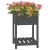Jardinieră cu raft, gri, 54x54x81 cm, lemn masiv de pin GartenMobel Dekor