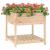 Jardinieră cu raft, 82,5x82,5x81 cm, lemn masiv de pin GartenMobel Dekor