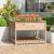 Jardinieră cu raft, 111,5x111,5x81 cm, lemn masiv de pin GartenMobel Dekor