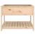 Jardinieră cu raft, 111,5x111,5x81 cm, lemn masiv de pin GartenMobel Dekor
