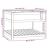 Jardinieră cu raft, alb, 111,5x111,5x81 cm, lemn masiv de pin GartenMobel Dekor