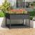 Jardinieră cu raft, gri, 111,5x111,5x81 cm, lemn masiv de pin GartenMobel Dekor