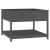 Jardinieră cu raft, gri, 111,5x111,5x81 cm, lemn masiv de pin GartenMobel Dekor