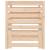 Compostor, 63,5x63,5x77,5 cm, lemn masiv de pin GartenMobel Dekor