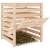 Compostor, 63,5x63,5x77,5 cm, lemn masiv de pin GartenMobel Dekor