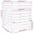 Compostor, alb, 82,5x82,5x99,5 cm, lemn masiv de pin GartenMobel Dekor