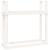 Rastel pentru lemne de foc, alb, 110x35x108,5 cm lemn masiv pin GartenMobel Dekor