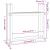 Rastel pentru lemne de foc, gri, 110x35x108,5 cm lemn masiv pin GartenMobel Dekor